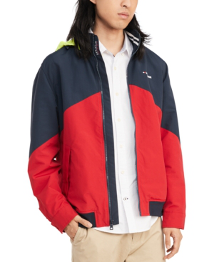 tommy hilfiger yacht jacket red