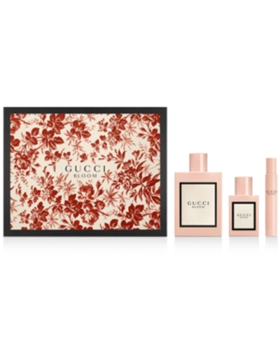 Shop Gucci 3-pc. Bloom Eau De Parfum Gift Set