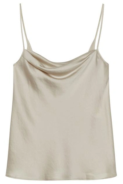 Shop Alexa Chung Slip Top In Champagne In Gold