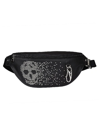 Shop Alexander Mcqueen Harness Belt Bag In Black