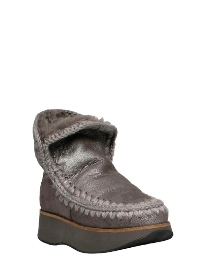 Shop Mou Shoes In Grey