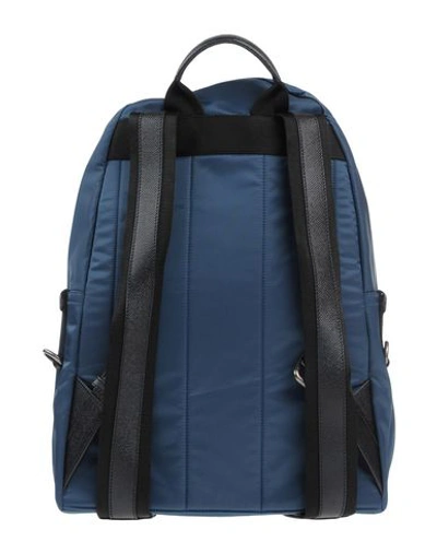 Shop Dolce & Gabbana Backpacks In Slate Blue