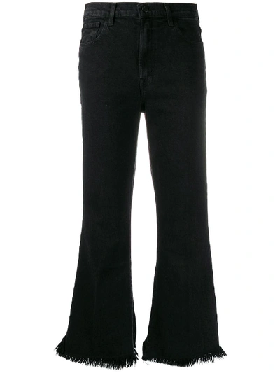 Shop J Brand High Rise Julia Jeans In Black