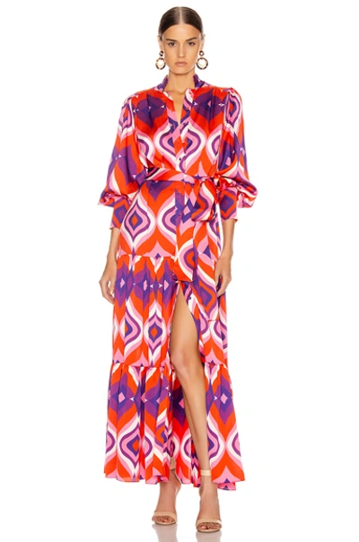 Shop Alexis Dominica Dress In Kaleidoscope