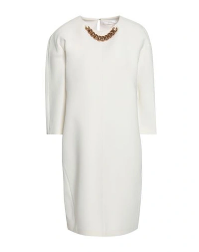 Shop Victoria Beckham Short Dress In White