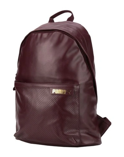 Shop Puma Backpack & Fanny Pack In Deep Purple