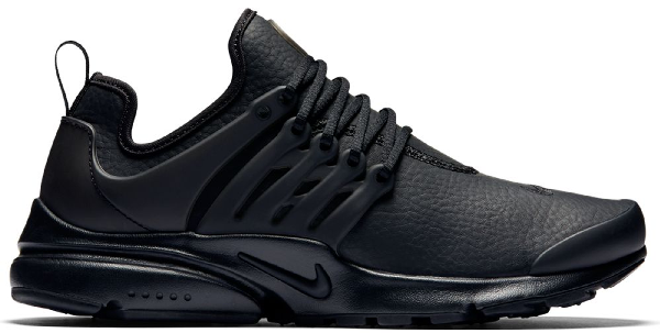 black leather presto nike