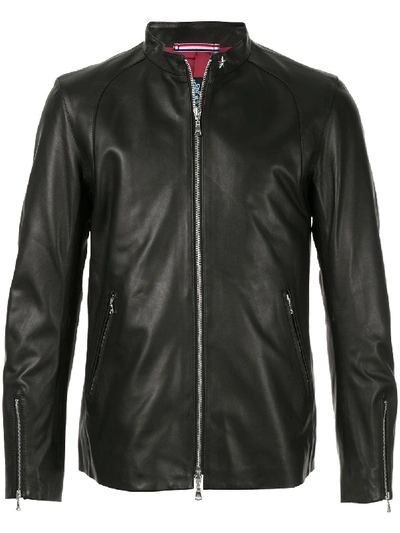Shop Guild Prime Zip Detail Jacket In Black