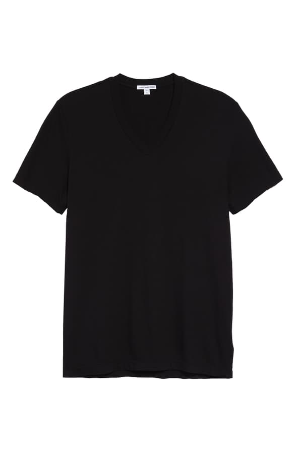 James Perse Black Supima Cotton T-shirt | ModeSens