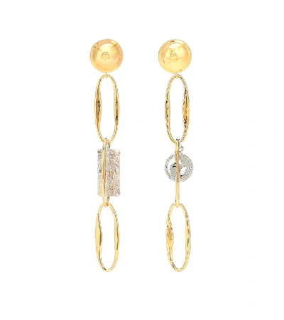 Shop Chloé Bonnie Drop Earrings In Gold