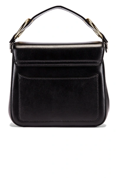 Shop Chloé Chloe Small C Box Bag In Black