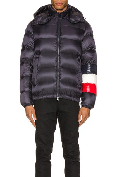 Shop Moncler Willm Jacket In Navy
