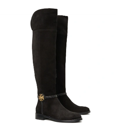Shop Tory Burch Miller Over-the-knee Boot In Perfect Black