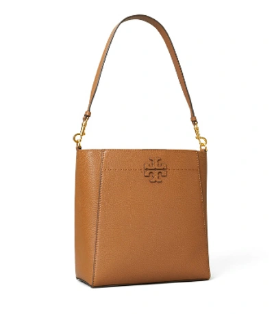 Shop Tory Burch Mcgraw Hobo In Moose