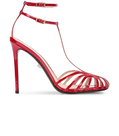 Shop Alevì Stella Sandals In Red