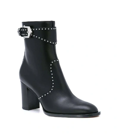Shop Givenchy Studded Ankle Boot In Black