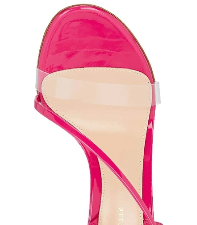 Shop Gianvito Rossi Fuschia Strappy Sandals In Pink