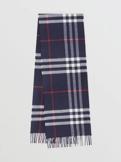 Shop Burberry The Classic Giant Check Cashmere Scarf