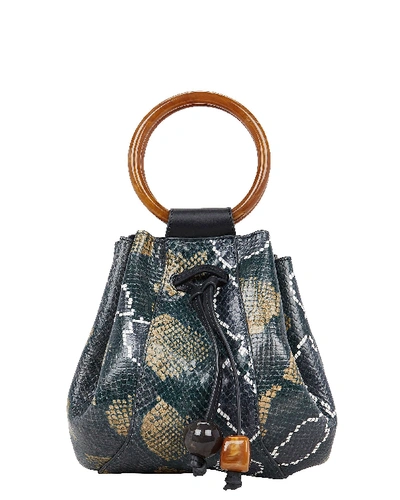 Shop Ulla Johnson Palma Mini Bucket Bag In Brown