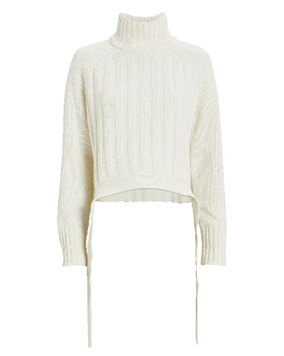 Shop Proenza Schouler Wool-cashmere Turtleneck Sweater In Ivory