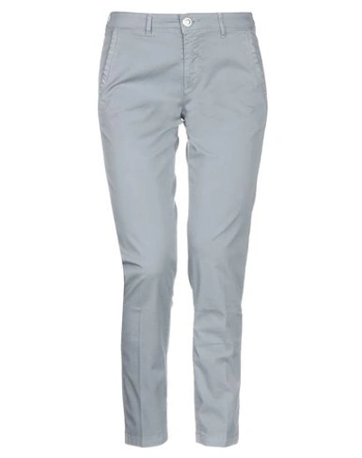 Shop Barba Napoli Casual Pants In Grey