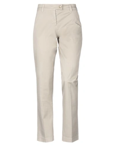 Shop Incotex Casual Pants In Sand