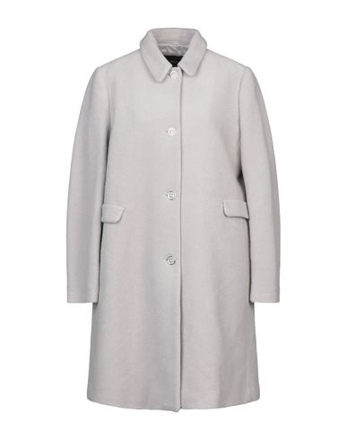 Emporio Armani Coat In Light Grey | ModeSens