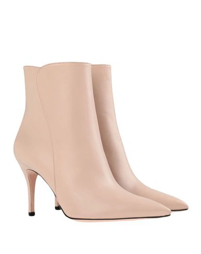 Roberto Festa Ankle Boots In Blush