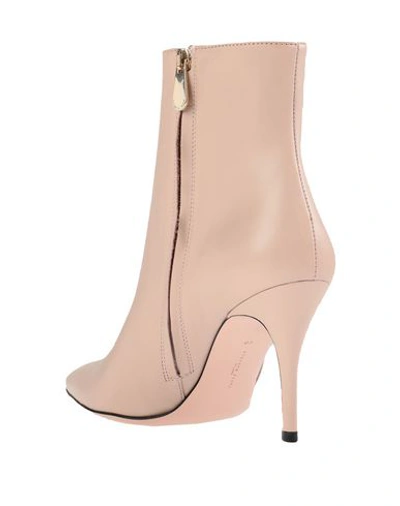 Roberto Festa Ankle Boots In Blush