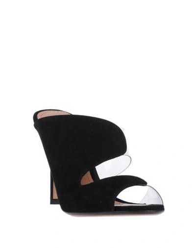 Shop Samuele Failli Woman Sandals Black Size 6 Soft Leather