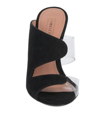 Shop Samuele Failli Woman Sandals Black Size 6 Soft Leather