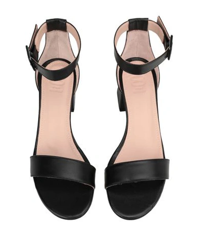 Shop 8 By Yoox Sandals In Black