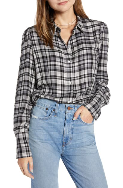 steel plaid jeans
