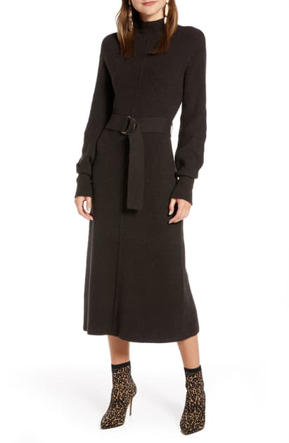 something navy maxi sweater dress