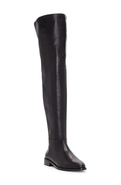 Shop Vince Camuto Hailie Over The Knee Boot In Black Leather