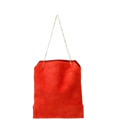 Shop The Row Small Lunch Bag In Red