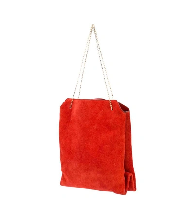 Shop The Row Small Lunch Bag In Red