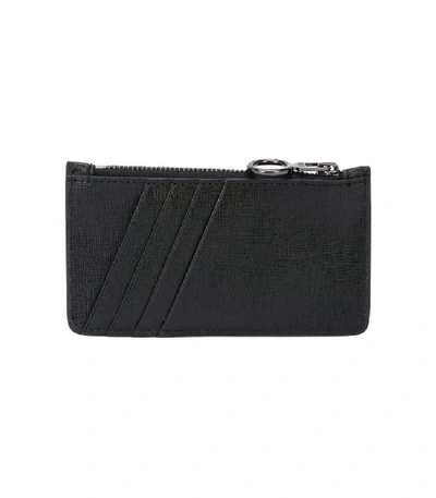 Shop Off-white Arrows-print Cardholder In Black