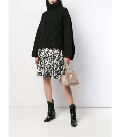 Shop Chloé Annie Shoulder Bag In Neutral