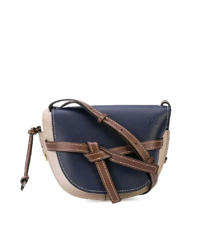 Shop Loewe Small Gate Shoulder Bag In Blue