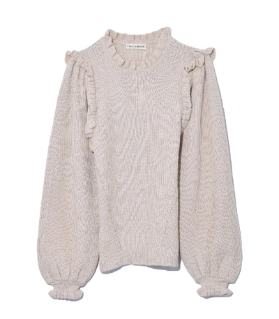 Shop Ulla Johnson Janelle Pullover In Bone