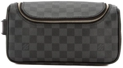 Pre-owned Louis Vuitton  Toiletry Pouch Damier Graphite