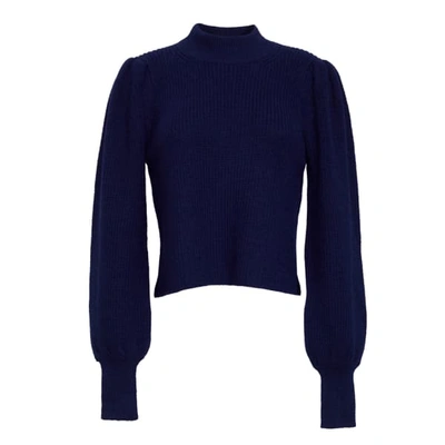 Shop Eleven Six Mia Sweater - Navy In Blue