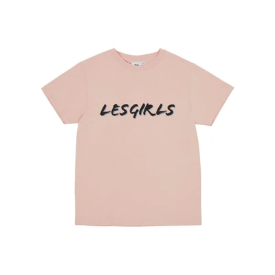 Shop Les Girls Les Boys Shadow Les Girls T-shirt - Big Logo