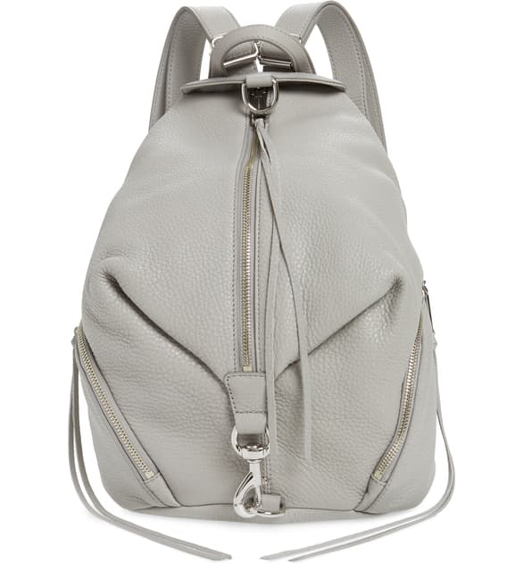 rebecca minkoff julian backpack grey