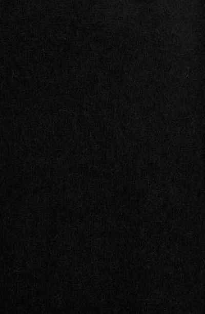 Shop Acne Studios Raya Wool & Mohair Blend Cardigan In Black