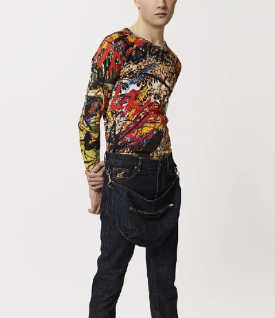 Shop Vivienne Westwood Tapestry Long Sleeves Multicoloured In Multicolor Print