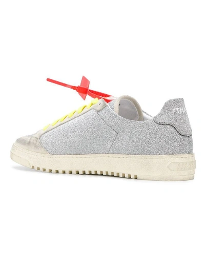 Shop Off-white 2.0 Security Tag Sneakers Silver