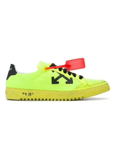 Shop Off-white 2.0 Security Tag Sneakers Fluorescent Yellow