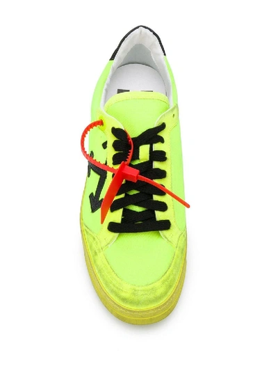 Shop Off-white 2.0 Security Tag Sneakers Fluorescent Yellow